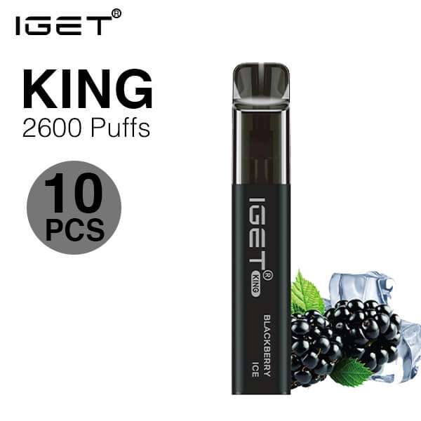 blackberry ice iget king 2600 10pcs